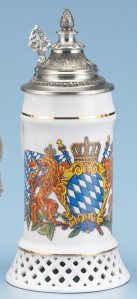 Porcelain Bayern Beer Stein