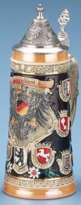 Deutschland Eagle Crest Beer Stein